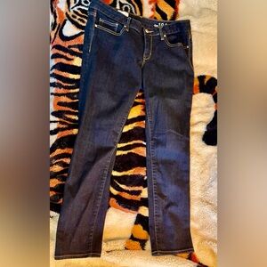 GAP Dark Blue wash 1969 Straight Leg Women's Jeans 30s